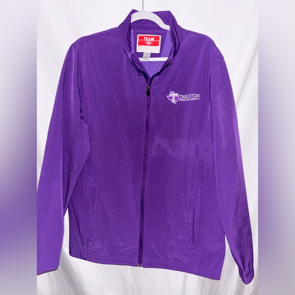 Tarleton State University Texans Purple College Jacket Unisex L